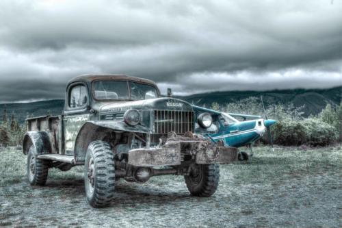 Old Dodge Power wagon