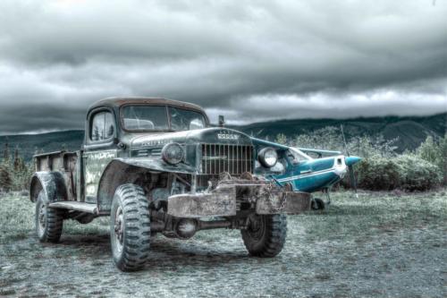Old Dodge Power wagon