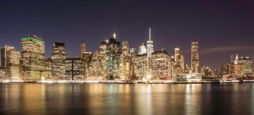 New York Skyline by night